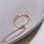 Marquise Diamond Infinity Ring, 14K Solid Gold, 1/4 ct Lab Grown Diamond-6