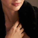 Five Stone Diamond Ring, 14K Solid Gold, 1/4 ct Lab Grown Diamond-3
