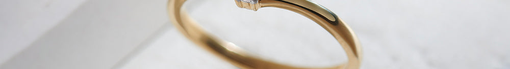 Single Stone Diamond Ring, 14K Gold Vermeil, 1/20 ct Lab Grown Diamond-1