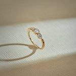 Entwine Stacker Ring, 14K Solid Gold, 1/3 ct Lab Grown Diamond-6