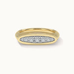 Fine Oval Diamond Band, 14K Solid Gold, 1/4 ct Lab Grown Diamond-6