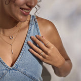 Radiant Bow Diamond Ring