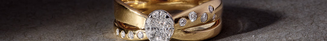 Radiant Bow Diamond Ring