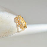 Bubbles Diamond Ring