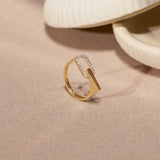 Glimmer Lock Diamond Ring