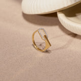 Glimmer Lock Diamond Ring