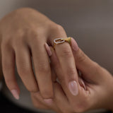 Glimmer Lock Diamond Ring