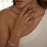 Pear Diamond Elegant Open Ring
