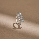 Split Spark Diamond Ring