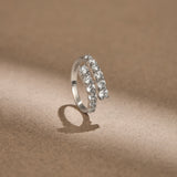 Split Spark Diamond Ring