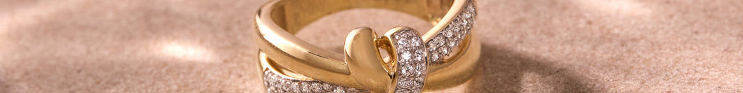 Eternal Diamond Knot Ring