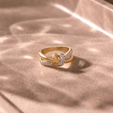 Eternal Diamond Knot Ring