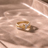 Eternal Diamond Knot Ring
