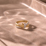 Eternal Diamond Knot Ring