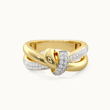 Eternal Diamond Knot Ring