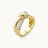 Eternal Diamond Knot Ring