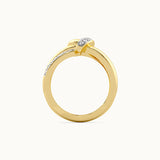 Eternal Diamond Knot Ring