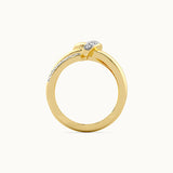 Eternal Diamond Knot Ring