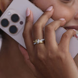 Eternal Diamond Knot Ring