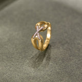 Strike Gold Diamond Ring