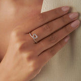 Pretty Heart Diamond Ring