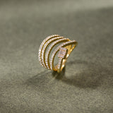 Wrap-Around Diamond Ring