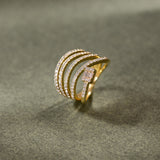 Wrap-Around Diamond Ring