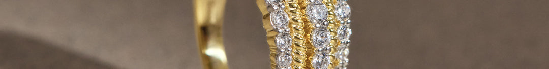 Triple Glow Statement Diamond Ring