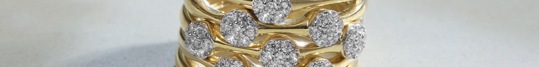 Cluster Bloom Stackable Ring