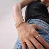 Shield Carapace Pinky Ring