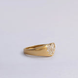 Heart Signet Pinky Ring