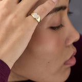 Heart Signet Pinky Ring