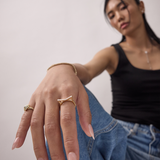 Diamond Cat Ring