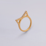 Diamond Cat Ring