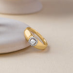 Fine Solitaire Ring, 14K Solid Gold, 1/3 ct Lab Grown Diamond-8