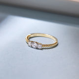 Trio Diamond Ring