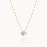 Snowflake Diamond Necklace