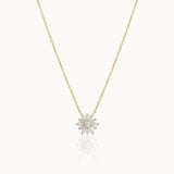 Snowflake Diamond Necklace