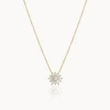 Snowflake Diamond Necklace