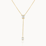 Peak And Drop Diamond Necklace