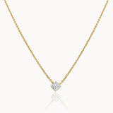 Diamond Dew Cluster Necklace