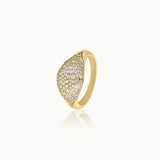 Chunky Diamond Signet Ring