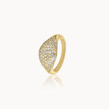 Chunky Diamond Signet Ring
