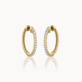 Shine Line Diamond Earrings