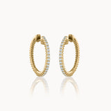 Shine Line Diamond Earrings