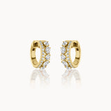 Twinkle Diamond Hoops