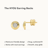 Disc Cluster Diamond Earrings