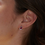 metal: Sterling Silver | color stone: Ruby