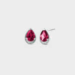 metal: Sterling Silver | color stone: Ruby