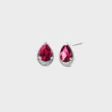 metal: Sterling Silver | color stone: Ruby